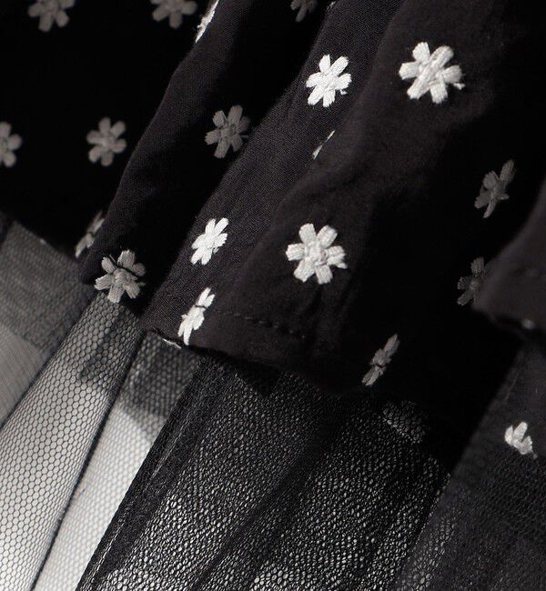 SHIPS any「bon_meur: フラワー エンブロイダリー キャミ ブラウス」|シャツ・ブラウス|