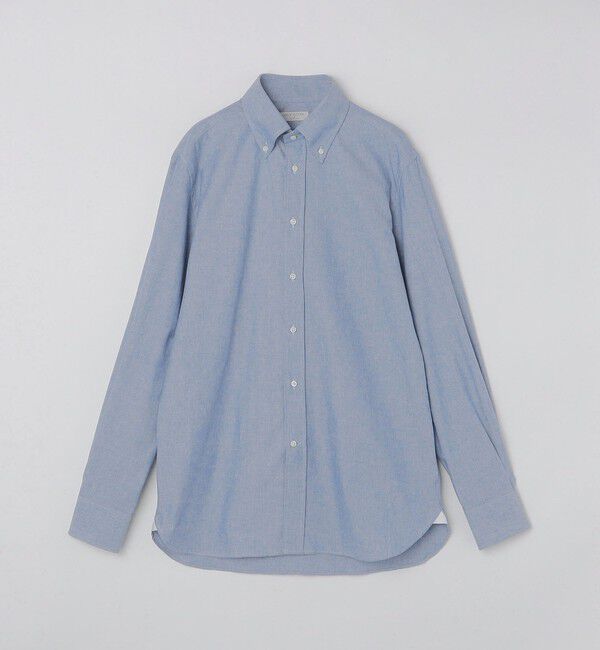 SHIPS「GUY ROVER: ボタンダウン シャンブレーシャツ」|シャツ・ブラウス|ブルー