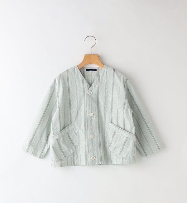 SHIPS KIDS「SHIPS KIDS:100～130cm / カラーレス ワーク シャツ」|シャツ・ブラウス|