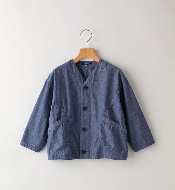 SHIPS KIDS「SHIPS KIDS:100～130cm / カラーレス ワーク シャツ」|シャツ・ブラウス|