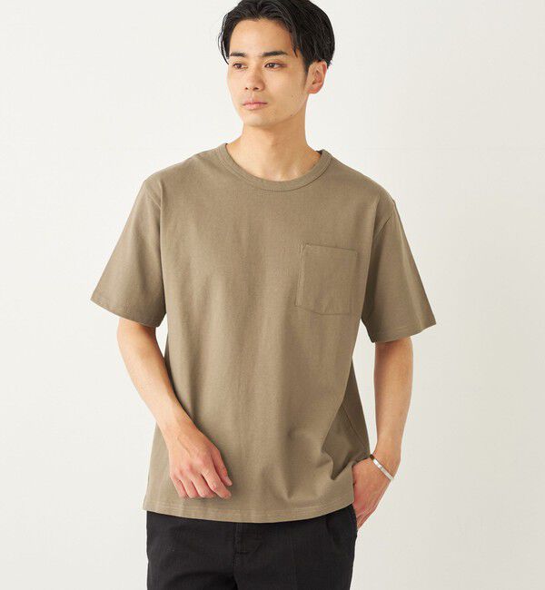 SHIPS Colors 「SHIPS Colors:USAコットン  ポケット TEE」|Tシャツ・カットソー|