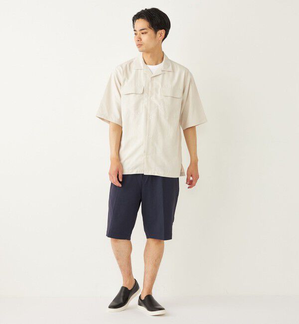 SHIPS Colors 「SHIPS Colors:〈洗濯機可能〉ダブルポケット サファリ シャツ」|シャツ・ブラウス|