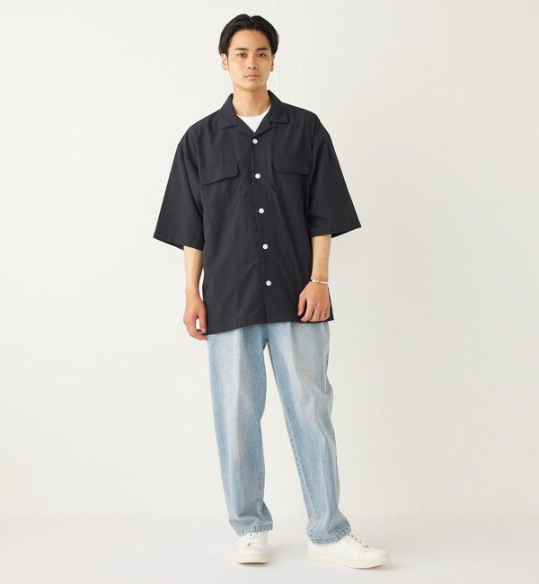 SHIPS Colors 「SHIPS Colors:〈洗濯機可能〉ダブルポケット サファリ シャツ」|シャツ・ブラウス|