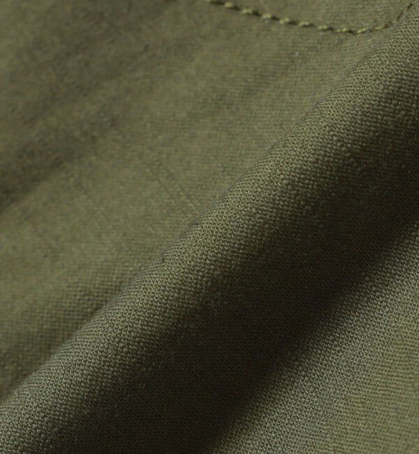 SHIPS for women「〈手洗い可能〉ミリタリー ショート ジレ」|ベスト・ジレ|