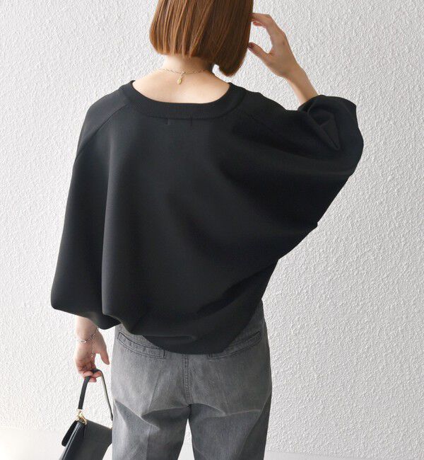 SHIPS any「《一部追加予約》【WEB限定】SHIPS any:〈手洗い可能〉ドルマン ジップ ブルゾン カーディガン」|カーディガン|