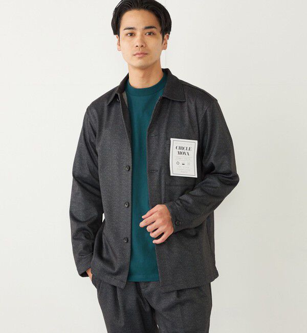 SHIPS Colors 「SHIPS Colors:〈洗濯機可能〉CIRCLE MOVA(R) プリント ボックス シャツ」|シャツ・ブラウス|