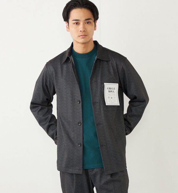 SHIPS Colors 「SHIPS Colors:〈洗濯機可能〉CIRCLE MOVA(R) プリント ボックス シャツ」|シャツ・ブラウス|