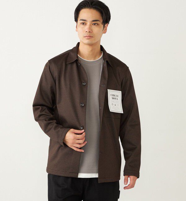 SHIPS Colors 「SHIPS Colors:〈洗濯機可能〉CIRCLE MOVA(R) プリント ボックス シャツ」|シャツ・ブラウス|