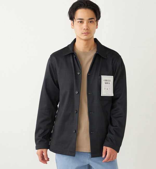 SHIPS Colors 「SHIPS Colors:〈洗濯機可能〉CIRCLE MOVA(R) プリント ボックス シャツ」|シャツ・ブラウス|