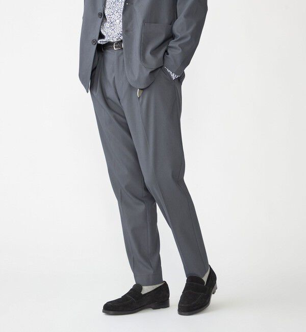SHIPS「【WEB限定】SHIPS: カルゼ ストレッチ セットアップ (ジャケット＋イージーパンツ)」|スーツ|
