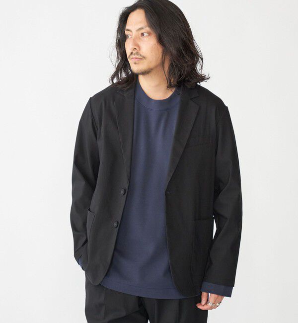 SHIPS「【WEB限定】SHIPS: カルゼ ストレッチ セットアップ (ジャケット＋イージーパンツ)」|スーツ|