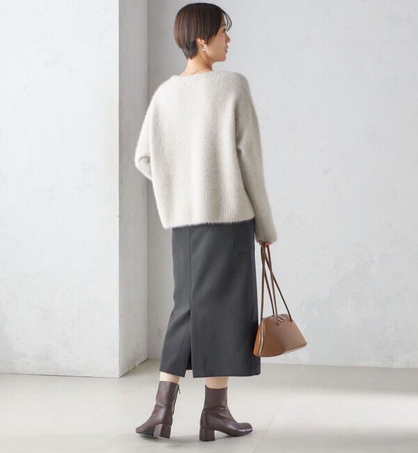 SHIPS for women「〈手洗い可能〉ウールライク ポケット タイト スカート」|スカート|