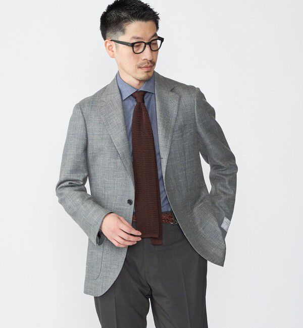 SHIPS「SHIPS: ダンガリー ワイドカラー シャツ」|シャツ・ブラウス|