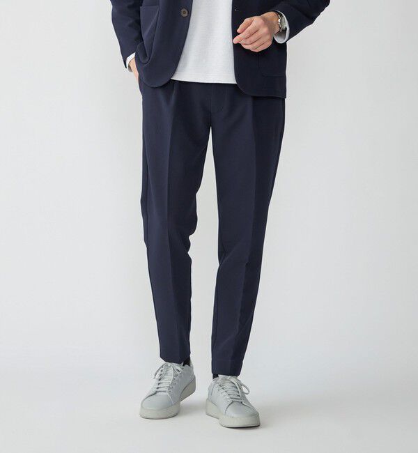 SHIPS「SHIPS:〈手洗い可能〉ダブルクロス セットアップ (ジャケット＋イージーパンツ)」|スーツ|