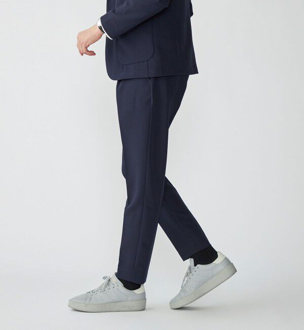 SHIPS「SHIPS:〈手洗い可能〉ダブルクロス セットアップ (ジャケット＋イージーパンツ)」|スーツ|