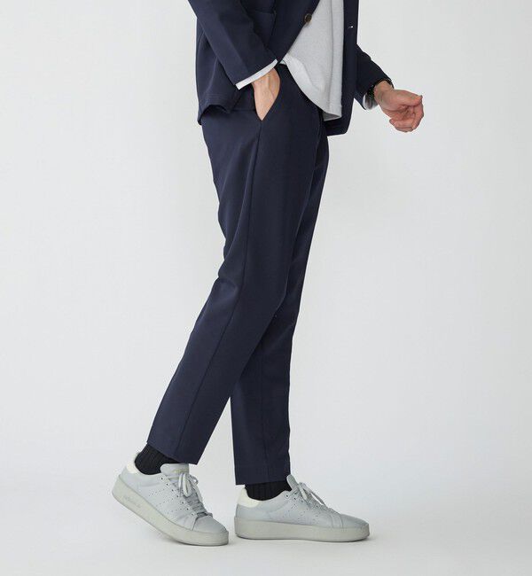 SHIPS「SHIPS:〈手洗い可能〉ダブルクロス セットアップ (ジャケット＋イージーパンツ)」|スーツ|