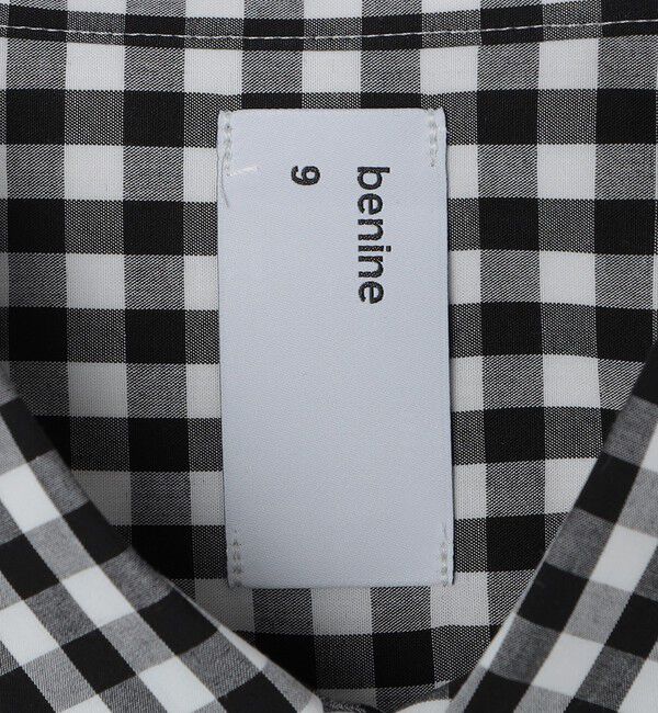 SHIPS「【City Ambient Products別注】benine9: GINGHAM CHECK SHIRT」|シャツ・ブラウス|