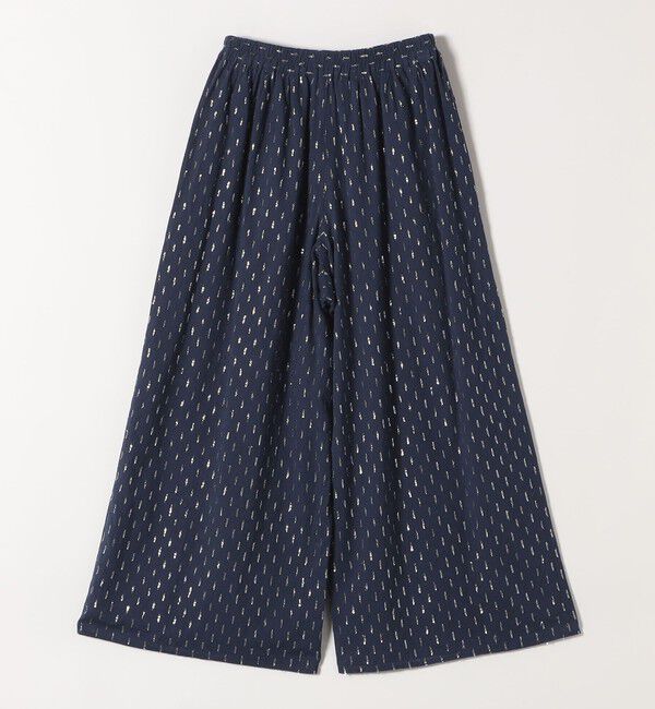 SHIPS any「SHIPS any:〈洗濯機可能〉ラメ ドビー ギャザー ワイド パンツ」|その他|