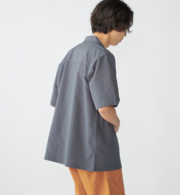 SHIPS「SHIPS: AirShade オープンカラー ショートスリーブ シャツ」|シャツ・ブラウス|