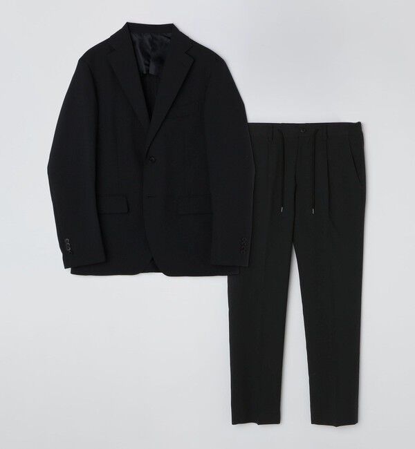 SHIPS「【WEB限定】SHIPS:〈手洗い可能〉ナチュラル ストレッチ エア セットアップ」|スーツ|