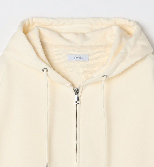 SHIPS any「SHIPS any: CLASSY バックタック スウェット ジップ パーカー◇」|パーカー|