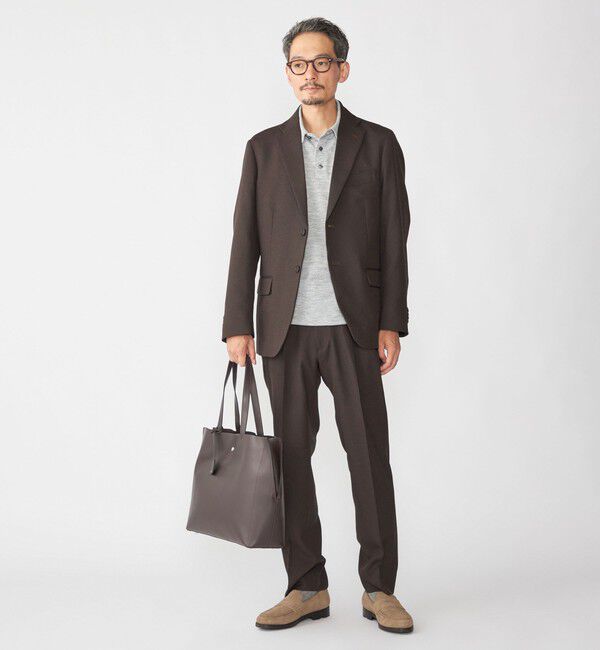 SHIPS「SHIPS:〈手洗い可能〉ウルトラ イージーケア ストレッチ セットアップ」|スーツ|