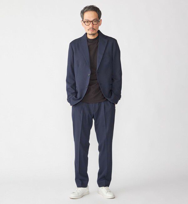 SHIPS「SHIPS:〈手洗い可能〉ウルトラ イージーケア ストレッチ セットアップ」|スーツ|