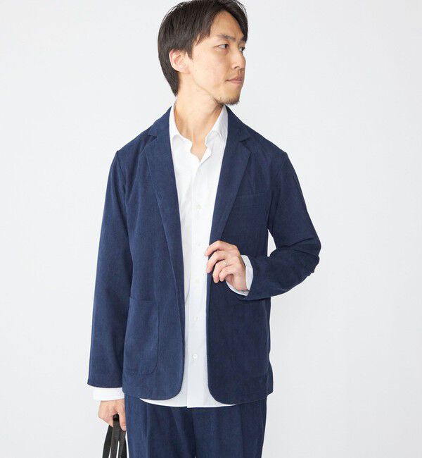 SHIPS「SHIPS:〈手洗い可能〉トリコット コーデュロイ セット アップ」|スーツ|