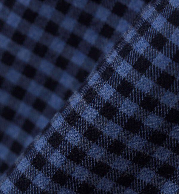 SHIPS「SHIPS:  ワイドカラー ネル シャツ」|シャツ・ブラウス|