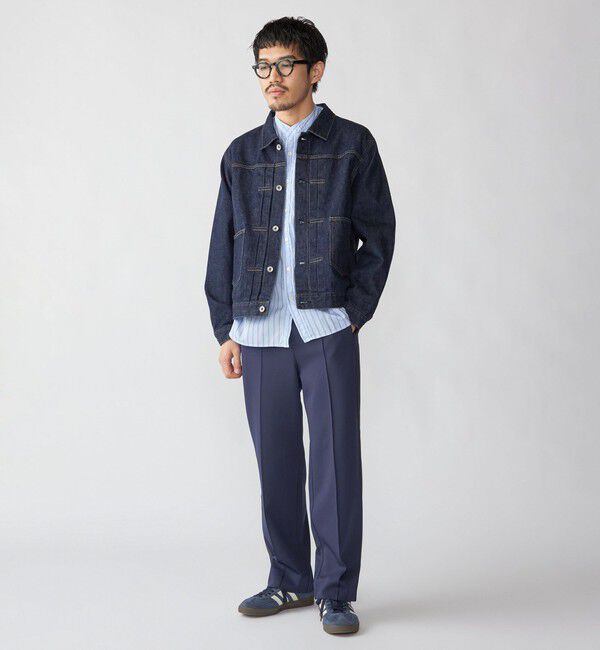 SHIPS「SHIPS: バンドカラー ブロード シャツ ロングスリーブ」|シャツ・ブラウス|