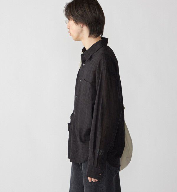 SHIPS「City Ambient Products: レギュラー ボイル チェック ロング スリーブ シャツ」|シャツ・ブラウス|