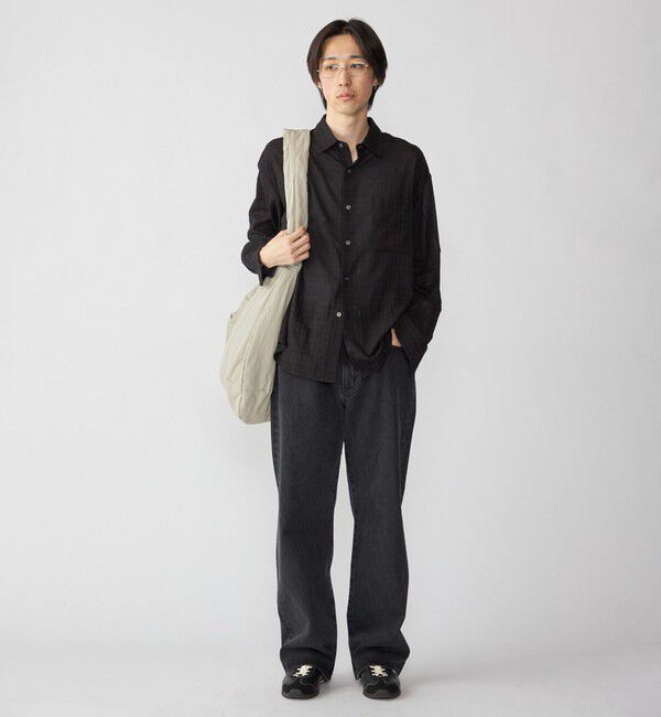 SHIPS「City Ambient Products: レギュラー ボイル チェック ロング スリーブ シャツ」|シャツ・ブラウス|