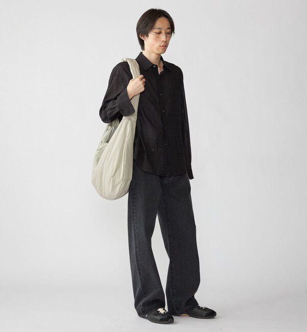 SHIPS「City Ambient Products: レギュラー ボイル チェック ロング スリーブ シャツ」|シャツ・ブラウス|