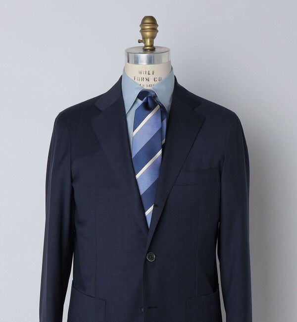 SHIPS「SHIPS: シルク レップ ワイド ストライプ ネクタイ」|ネクタイ・蝶ネクタイ|