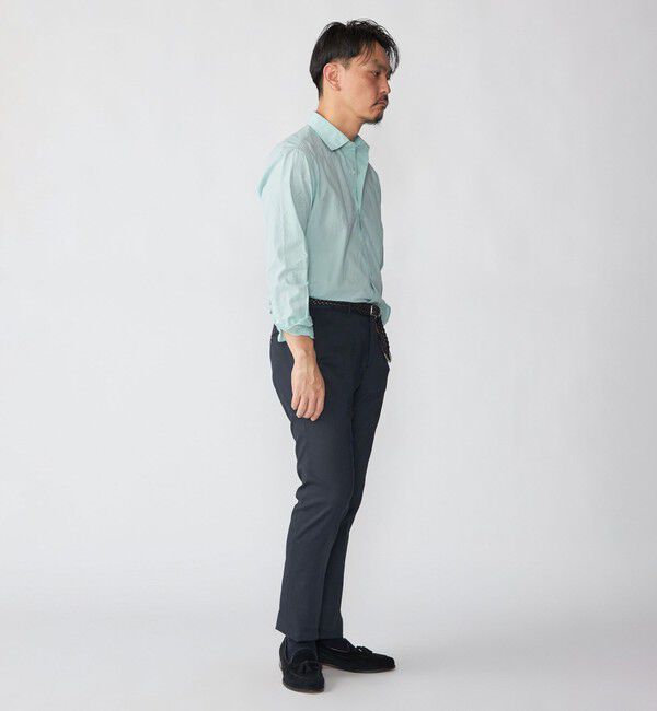 SHIPS「SHIPS: スムース テックス ワイドカラー シャツ」|シャツ・ブラウス|