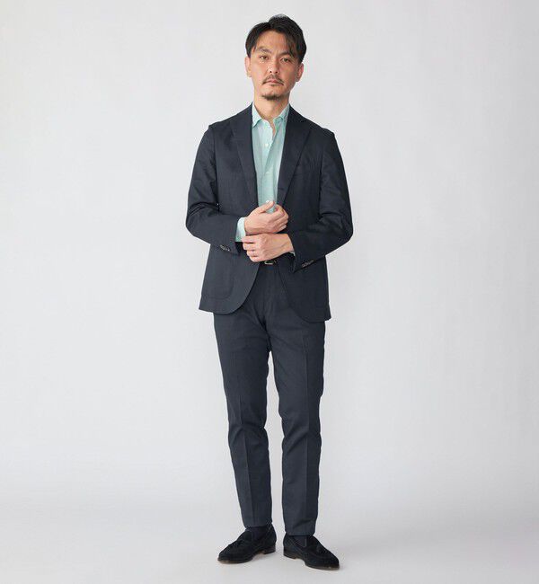 SHIPS「SHIPS: スムース テックス ワイドカラー シャツ」|シャツ・ブラウス|