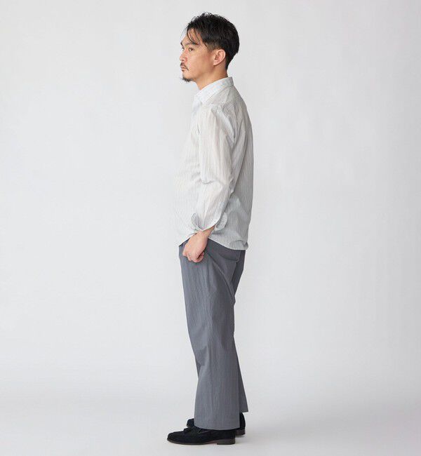 SHIPS「SHIPS: スムース テックス ワイドカラー シャツ」|シャツ・ブラウス|