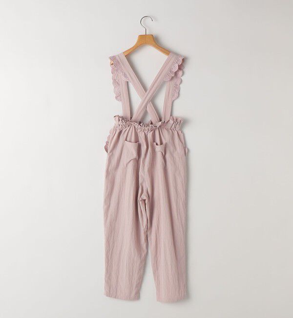 SHIPS KIDS「SHIPS KIDS:140～150cm / ショルダー レース ストラップ パンツ」|その他|
