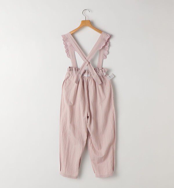 SHIPS KIDS「SHIPS KIDS:140～150cm / ショルダー レース ストラップ パンツ」|その他|