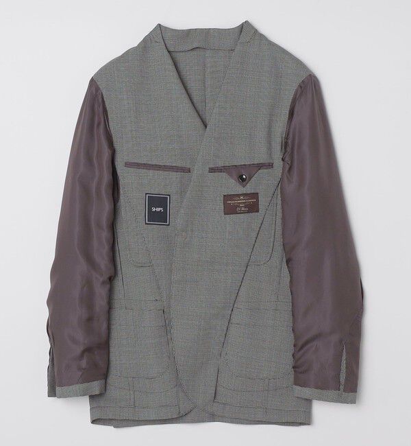 SHIPS「SHIPS: CANONICO ライト アンストラクチャード ハウンドトゥース スーツ」|スーツ|