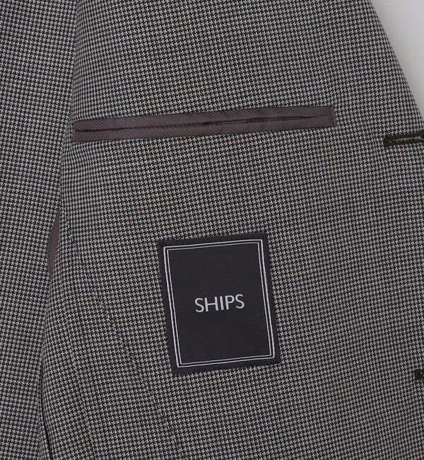 SHIPS「SHIPS: CANONICO ライト アンストラクチャード ハウンドトゥース スーツ」|スーツ|