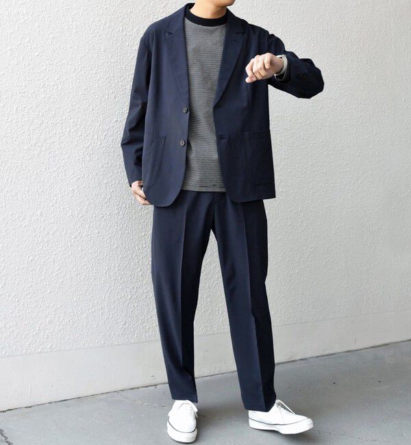 SHIPS any「SHIPS any:〈吸水速乾〉Rapidry ポケット テーラード ジャケット(セットアップ対応) 26SS◆」|テーラードジャケット|