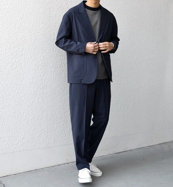 SHIPS any「SHIPS any:〈吸水速乾〉Rapidry ポケット テーラード ジャケット(セットアップ対応) 26SS◆」|テーラードジャケット|