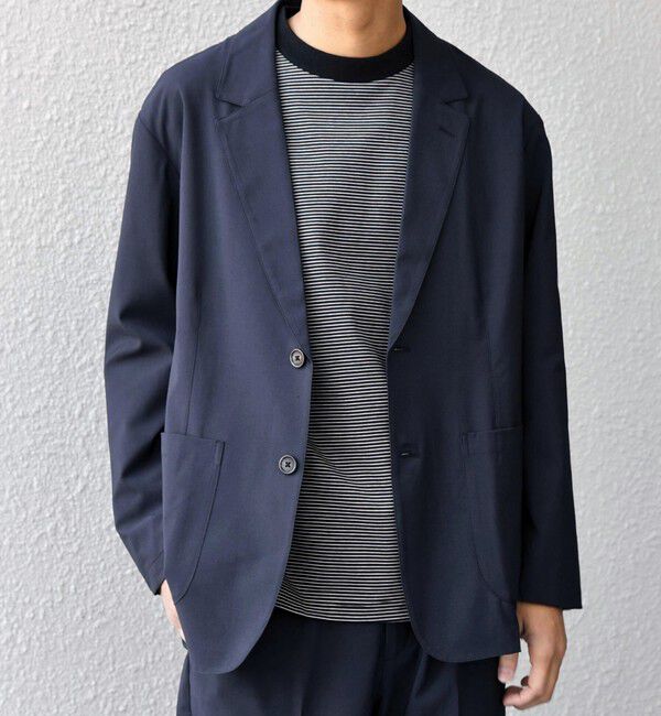 SHIPS any「SHIPS any:〈吸水速乾〉Rapidry ポケット テーラード ジャケット(セットアップ対応) 26SS◆」|テーラードジャケット|