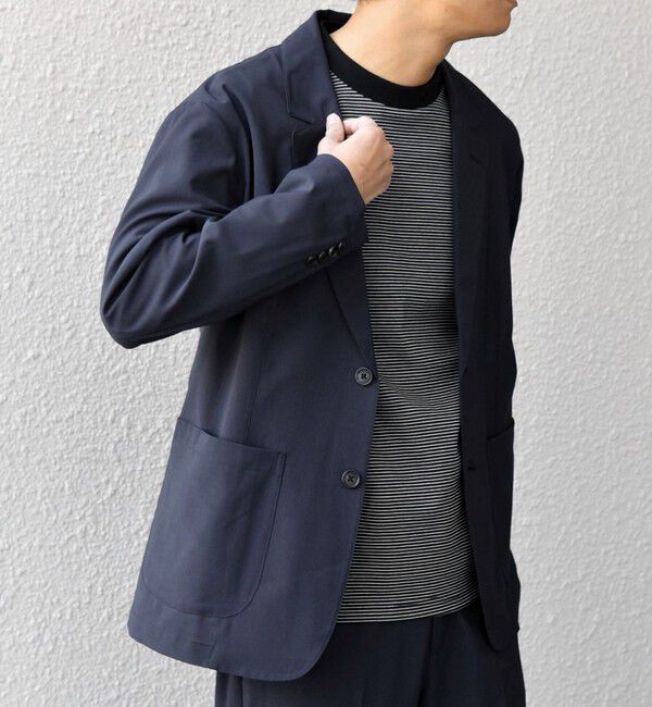 SHIPS any「SHIPS any:〈吸水速乾〉Rapidry ポケット テーラード ジャケット(セットアップ対応) 26SS◆」|テーラードジャケット|