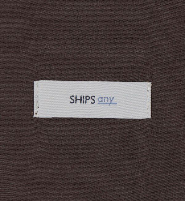 SHIPS any「SHIPS any:〈吸水速乾〉Rapidry クリース アンクル テーパード イージーパンツ (セットアップ対応)26SS◆」|スラックス|