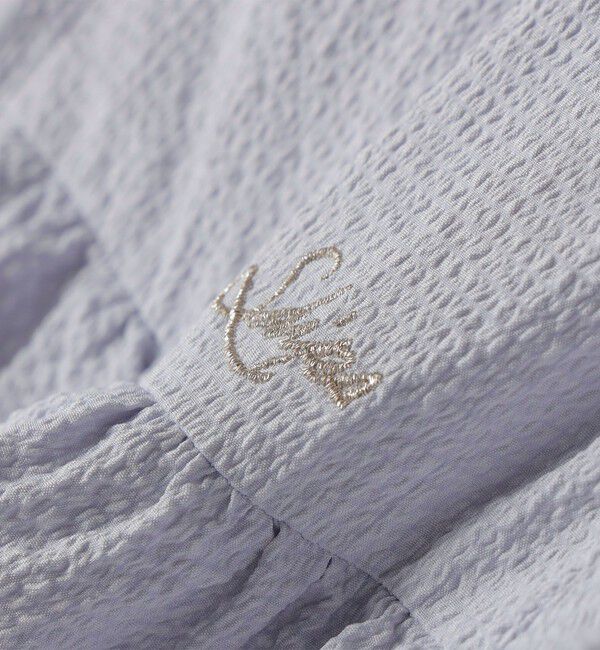 SHIPS KIDS「SHIPS KIDS:100～130cm / 〈UVカット〉ドライタッチ フリル ライト ブルゾン」|ブルゾン・スタジャン|