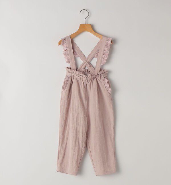 SHIPS KIDS「SHIPS KIDS:100～130cm / ショルダー レース ストラップ パンツ」|その他|