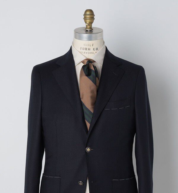 SHIPS「【SHIPS別注】TUDOR ROSES: シルク レップ レジメンタル ネクタイ」|ネクタイ・蝶ネクタイ|