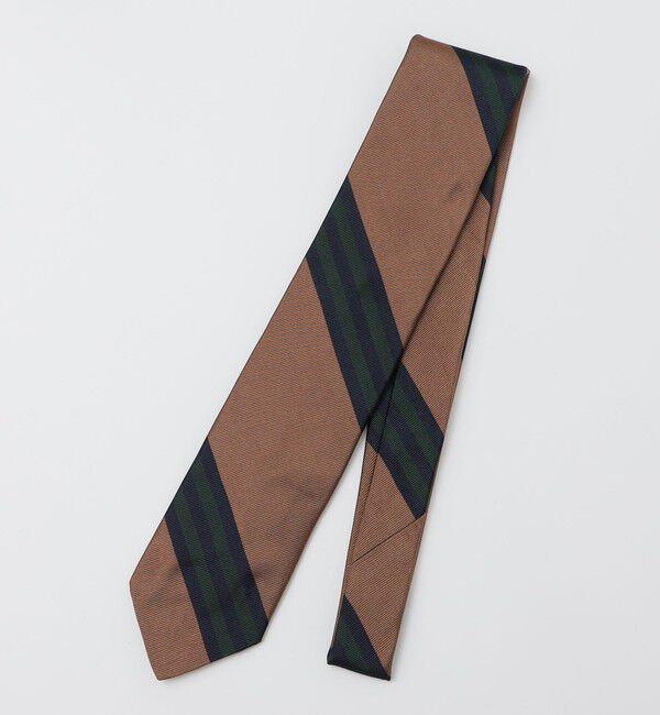 SHIPS「【SHIPS別注】TUDOR ROSES: シルク レップ レジメンタル ネクタイ」|ネクタイ・蝶ネクタイ|